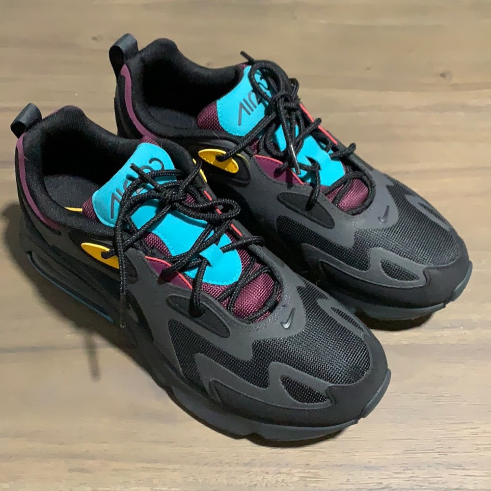 Nike Air Max 200 Running Shoes Black Anhtracite 10